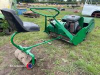 Ransomes Mustif 36in cylinder mower, key in office - 3