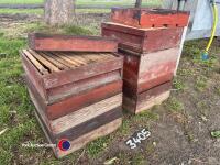 Sections of bee hives - 2
