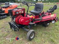 Saxon baroness triple mower M180B, working order, Robin diesel engine, 2002 - 2