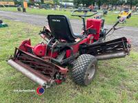 Saxon baroness triple mower M180B, working order, Robin diesel engine, 2002 - 4
