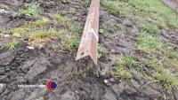 23ft 5in long angle iron 70mm - 4