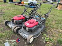2 x Honda 535 rear roller mowers, spares or repairs - 2