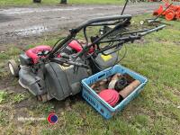 2 x Honda 535 rear roller mowers, spares or repairs - 3