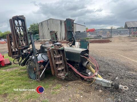 Hayter 7 gang cylinder mowers, pto in office
