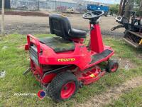Red Countax ride on lawnmower , does start and run., key in office - 3