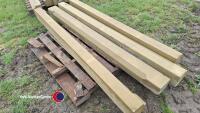 Window sills, stone effect, x4 - 201cm long, x3 - 141cm long, x1 -190cm long - 2