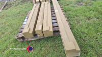 Window sills, stone effect, x4 - 201cm long, x3 - 141cm long, x1 -190cm long - 5