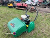 Ransomes Super Bowl 51 pedestrian cylinder/ greens mower c/w collection box - 2
