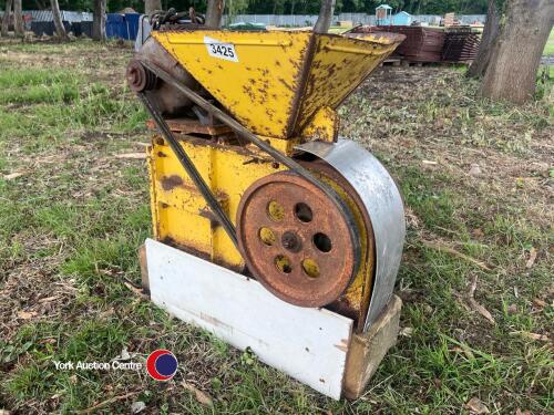 Bamford corn roller mill, w/o