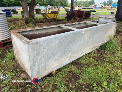 10ft galvanised trough