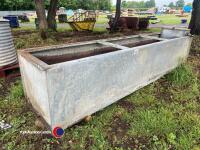 10ft galvanised trough