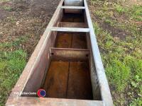 10ft galvanised trough - 2
