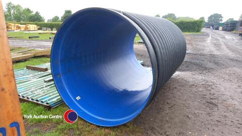 5ft x 10ft 6in twin wall culvert pipe