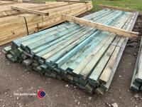 Timber - approx 142in x 2in x 1in - 2