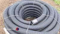 100m x 100mm perforated land drainage coil - 2