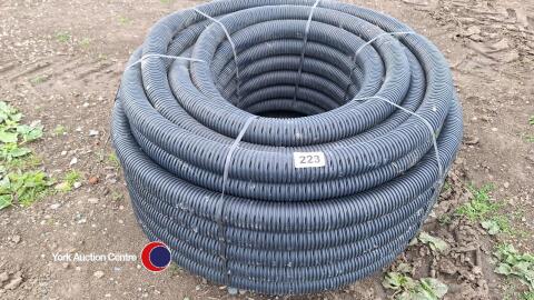 100m x 80mm perforated land drainage coil