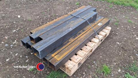 Quantity of new steel box section