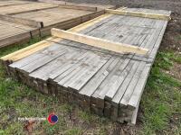 Timber - approx 118in x 1.5in x 1in - 3