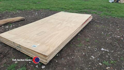 10 x plywood sheets 8 x 4