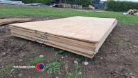 10 x plywood sheets 8 x 4 - 2