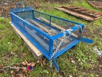 Towed paddock muck scoop collector - 2