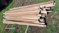 Lengths of hardwood - 3