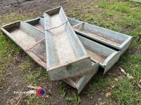 4 sheep troughs - 4