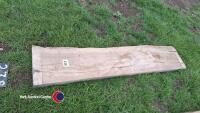 Ash slab approx 1.8m x 350mm x60mm