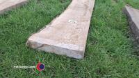 Ash slab approx 1.8m x 350mm x60mm - 2