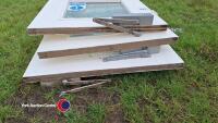 3 x fire doors with closers - 4