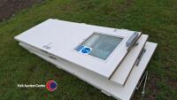 3 x fire doors with closers - 6