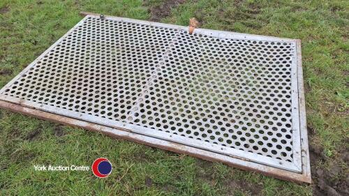 Steel door with frame 4ft x 7ft
