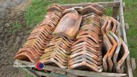 Crate of clay pan tiles - 2