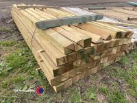 Timber - approx 118in x 3in half cuts - 2