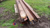 13 x steel girders - 2
