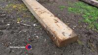 Reclaimed pitch pine beams - 2