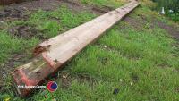 Reclaimed pitch pine beams - 2
