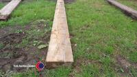 Reclaimed pitch pine beams - 2