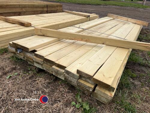 Timber - approx 118in x 4in x 1in