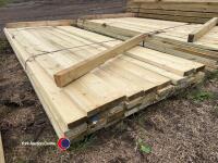 Timber - approx 118in x 4in x 1in - 2