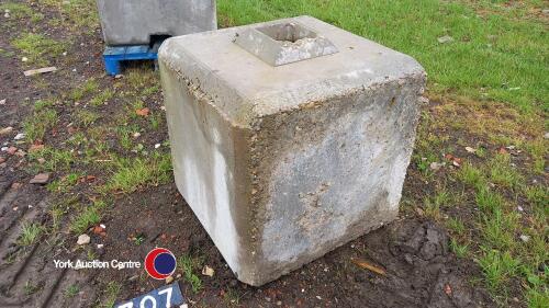 Concrete Lego blocks