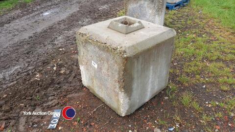 Concrete Lego blocks