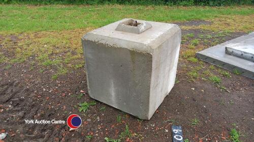 Concrete Lego blocks