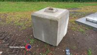 Concrete Lego blocks