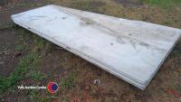 2 x concrete pre stressed panels