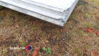 2 x concrete pre stressed panels - 2