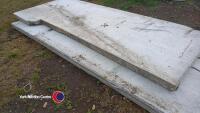 2 x concrete pre stressed panels - 4