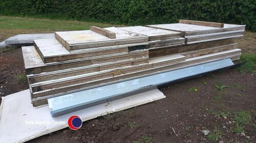 Quantity of insulated fridge panels