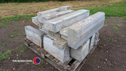 Pallet of kerb stones