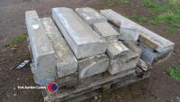 Pallet of kerb stones - 2